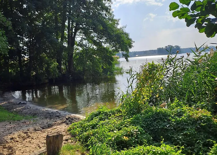 بيت للعطل Haeuschen Am Waldrand تويبيتز