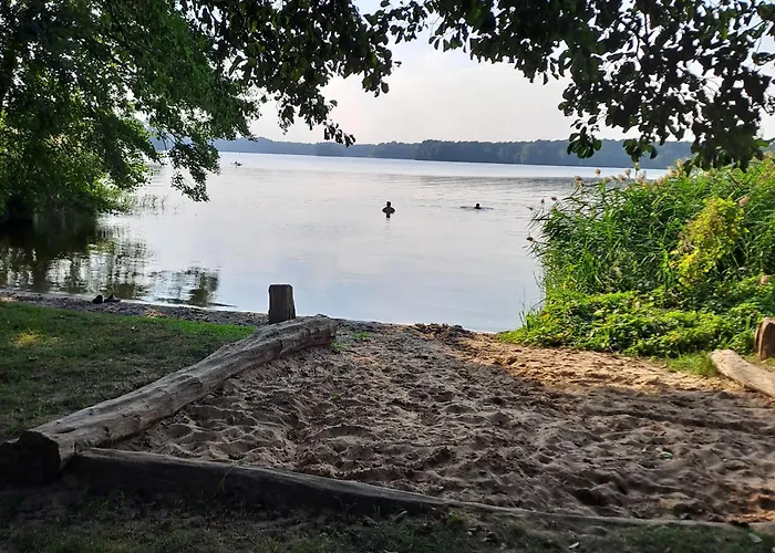 بيت للعطل Haeuschen Am Waldrand